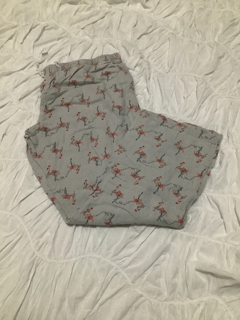 Grey Flamingo PJ Pants